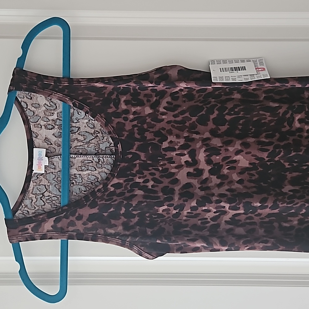 NWT LEOPARD LuLaRoe DANI MAXI DRESS